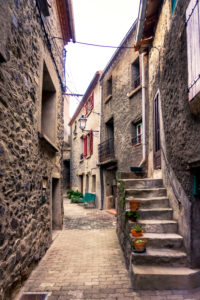 Alley in Campôme Alley in Campôme